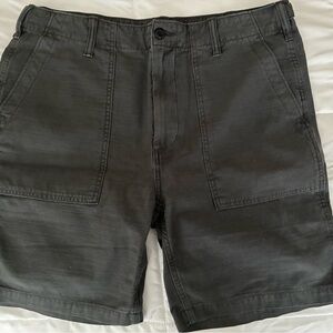 Outerknown Charcoal Cargo Shorts